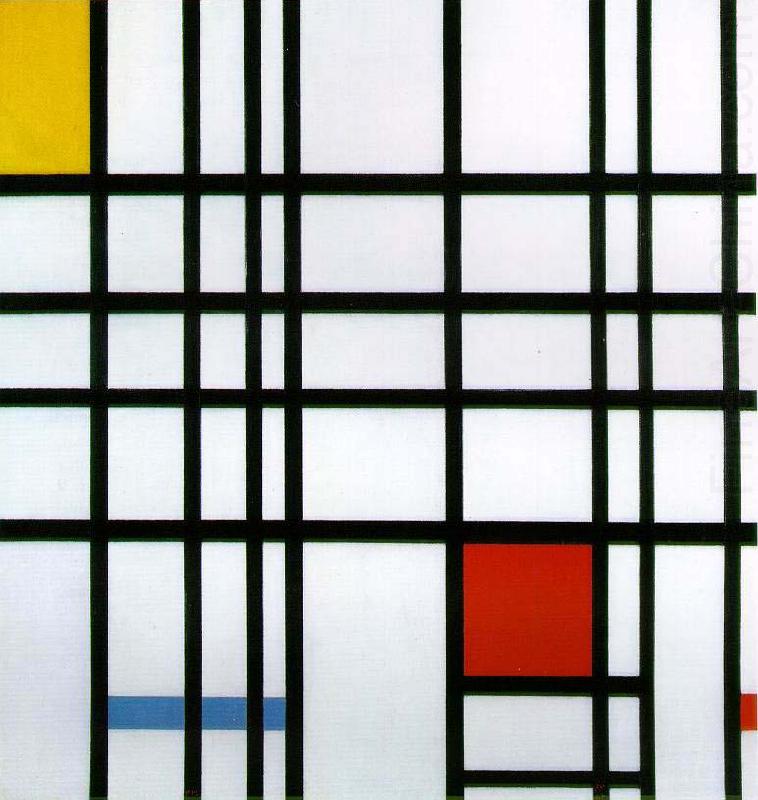 Composition with Yellow, Blue, and Red, Pieter Cornelis (Piet) Mondriaan